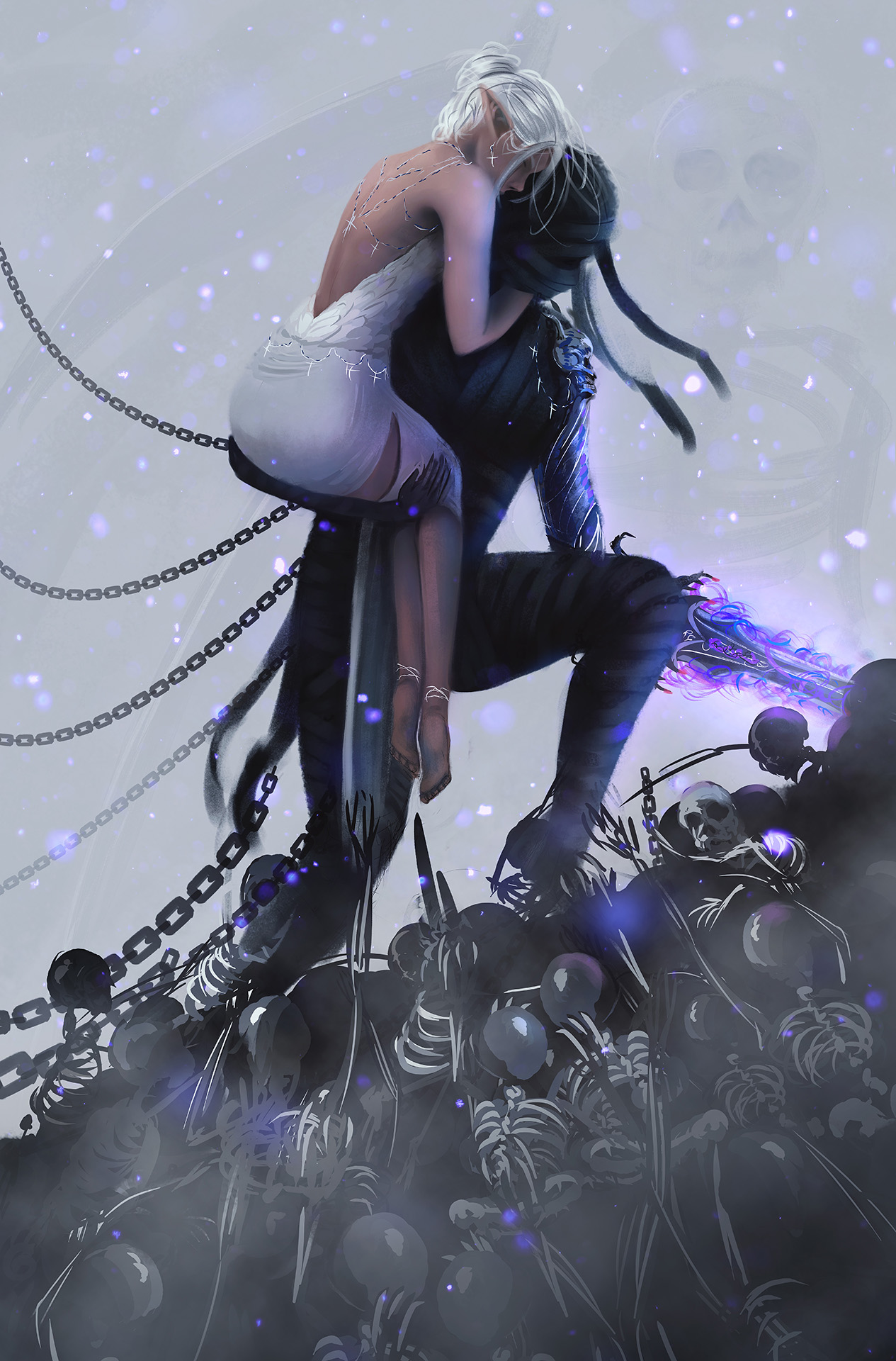 Ji Hao — Eastern Character Design, Digitale Illustration mit Clip Studio Paint von Nexeth